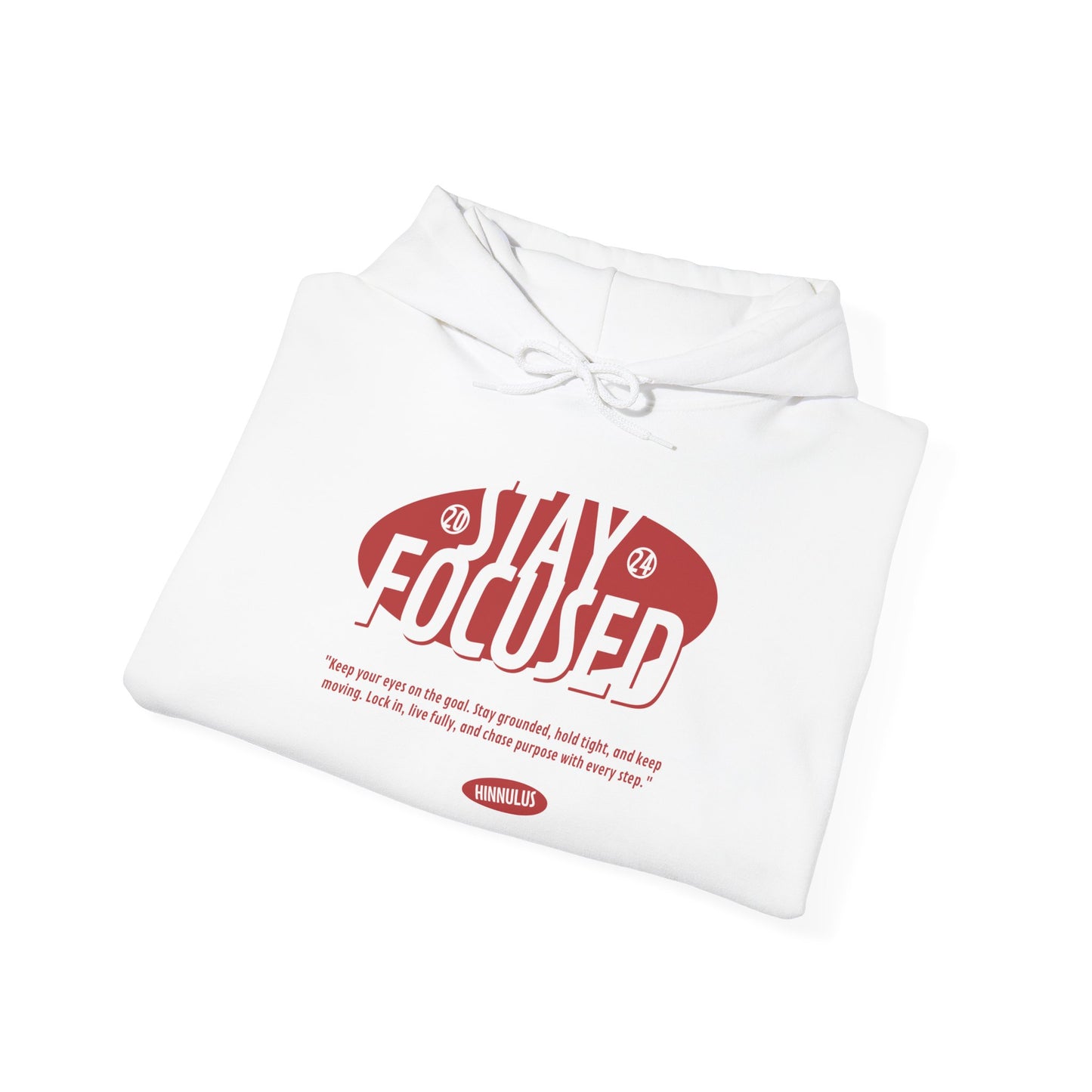 Stay Focused Unisex Hoodie, Cozy Gift for Graduation