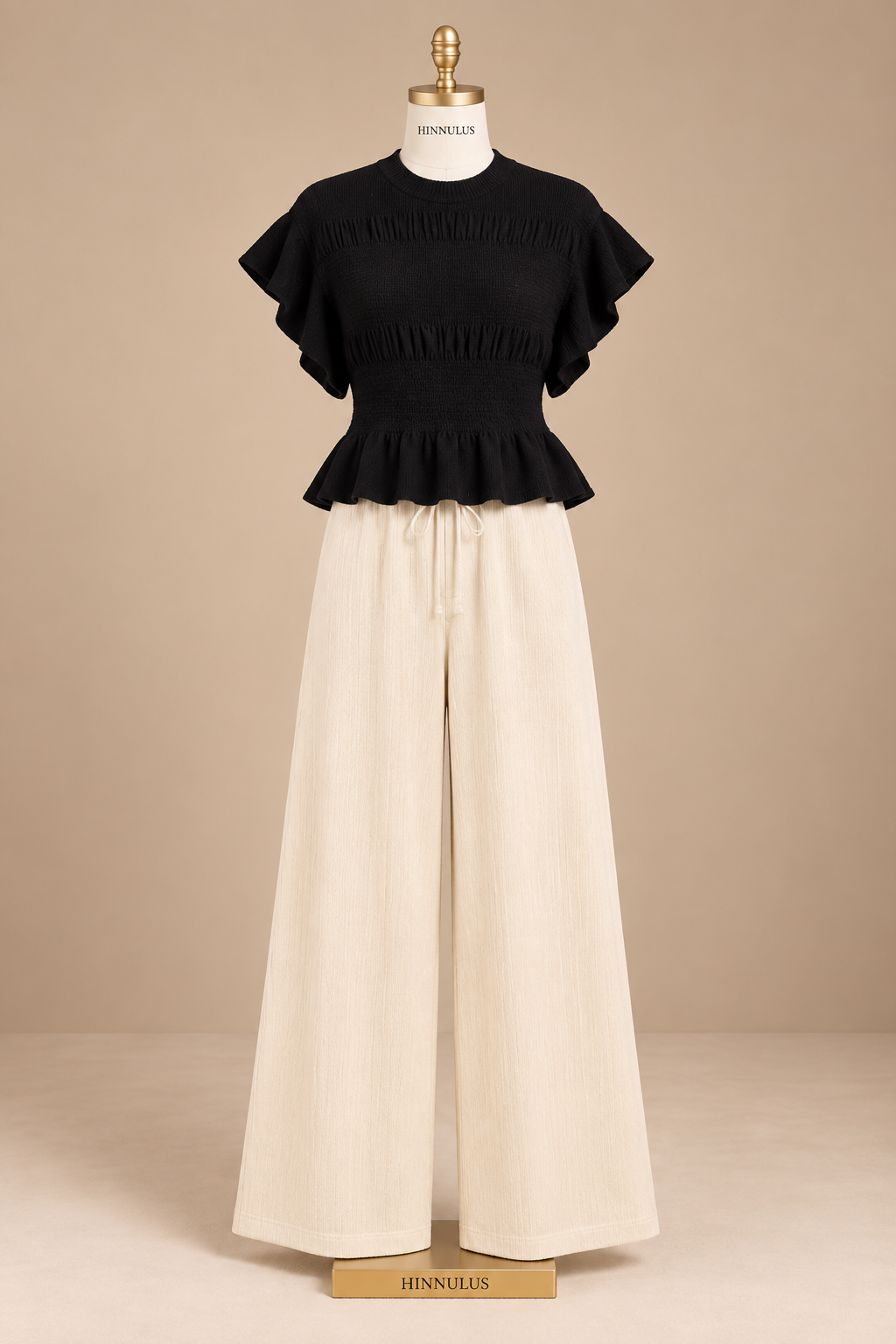 The Elara Linen Blouse