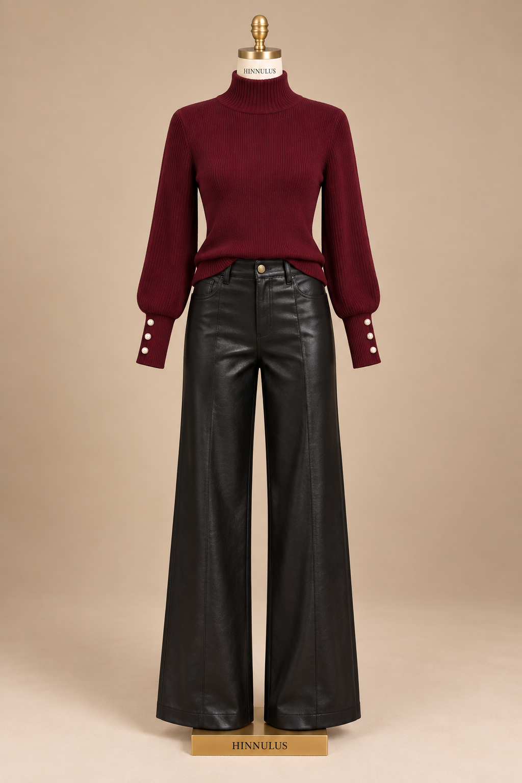 The Blair Sweater | Ribbed Mock Neck Knit