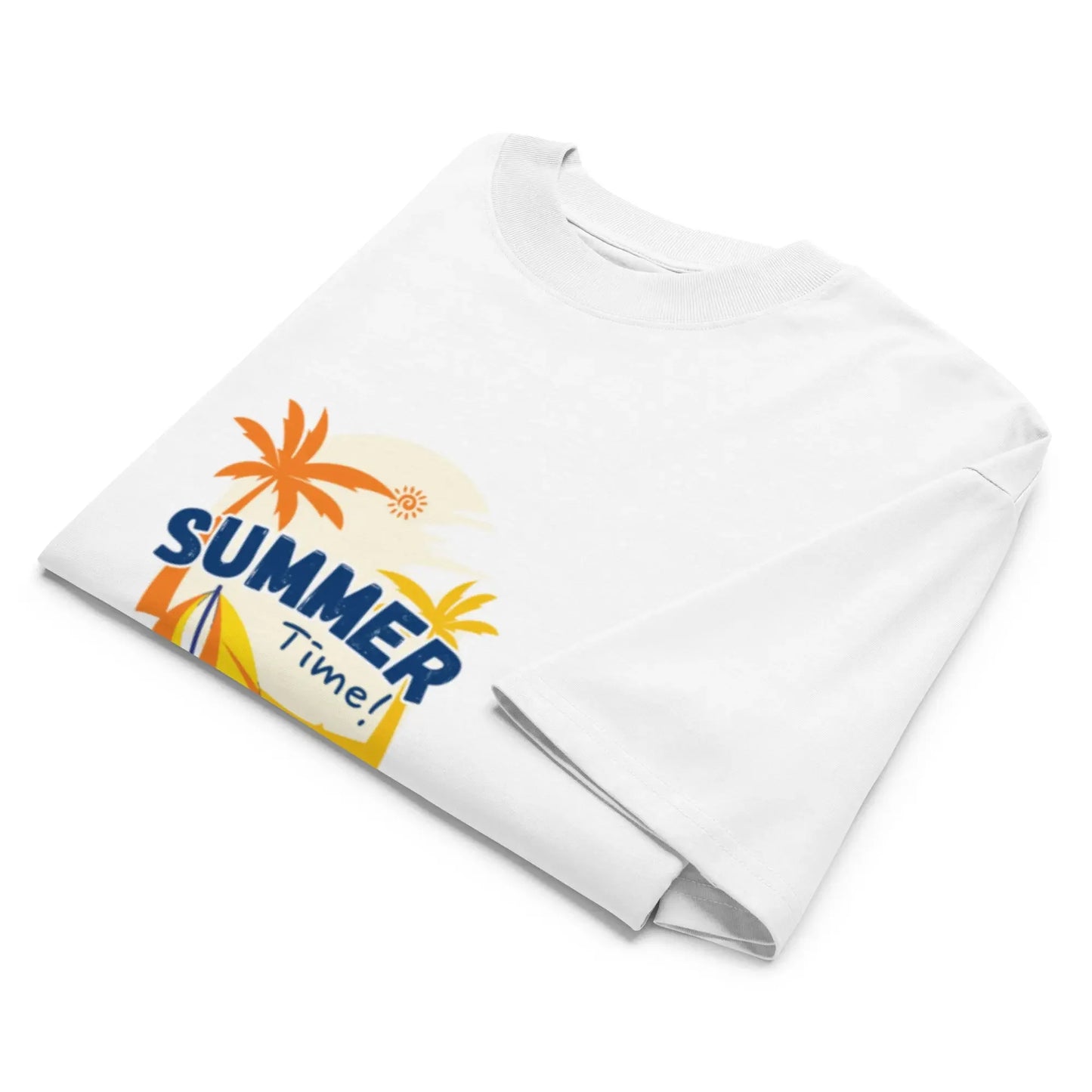 Unisex Organic Oversized High Neck T-Shirt - Hinnulus