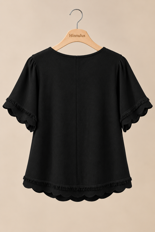 The Aria Linen Top | Relaxed Coastal Chic