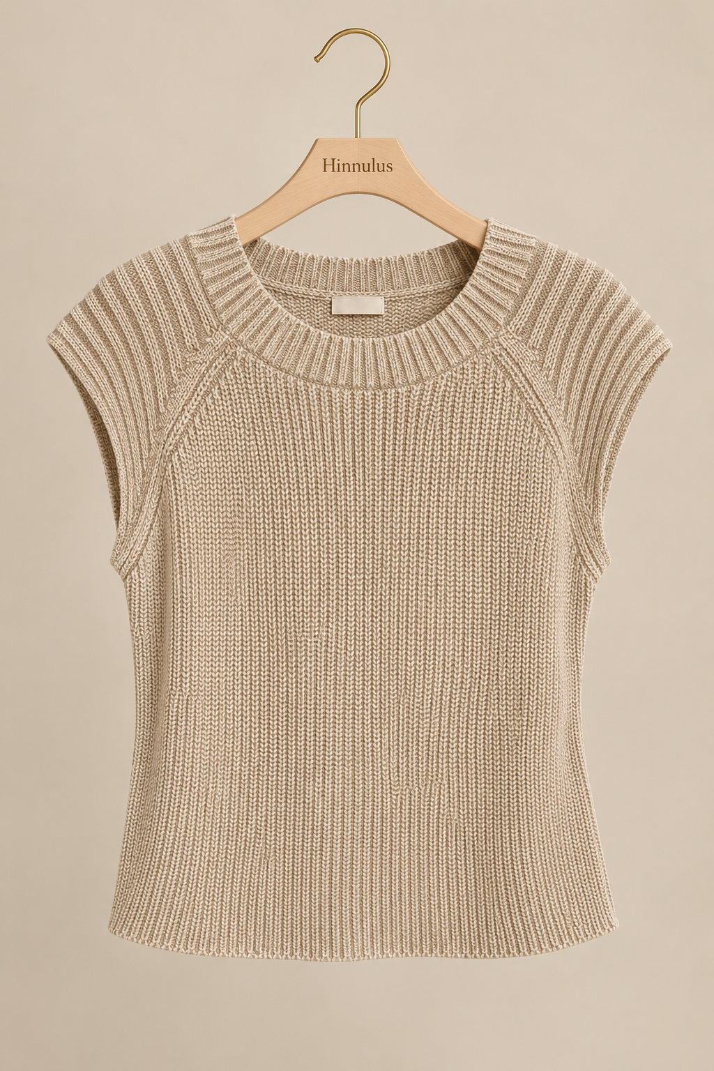 The Margot Sweater Vest | Mineral Cotton Knit