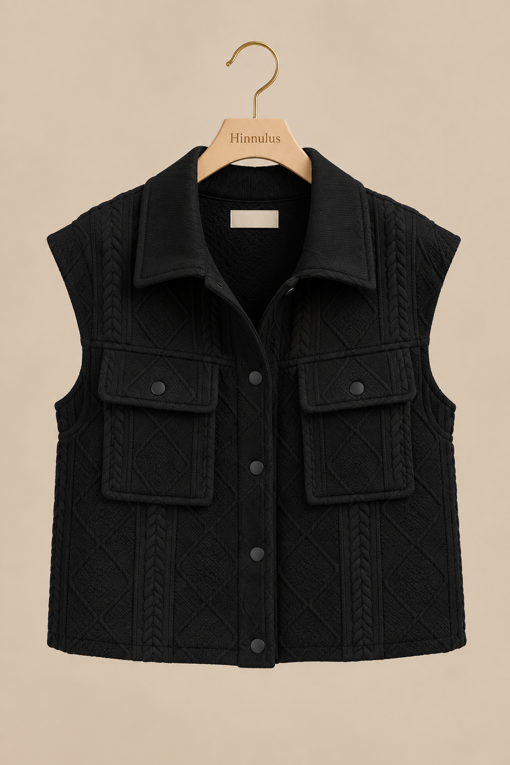 The Cable Stitch Knit Vest