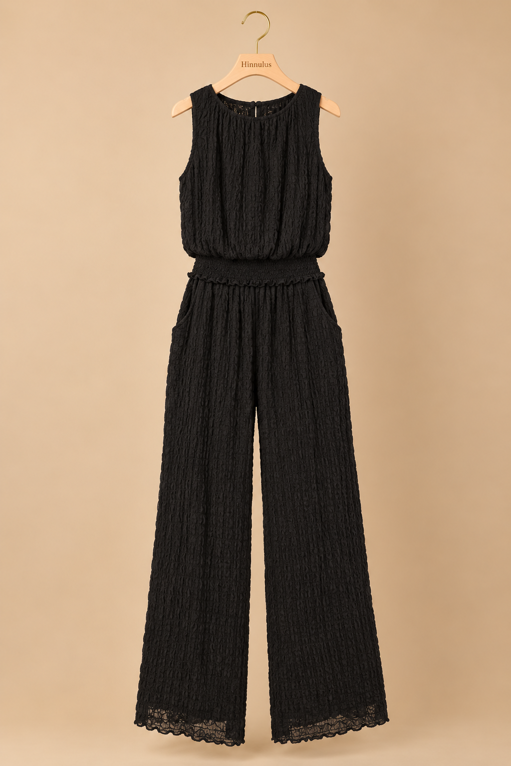 Mittoshop Textured Stretchy Crop Tank and Pants Set
