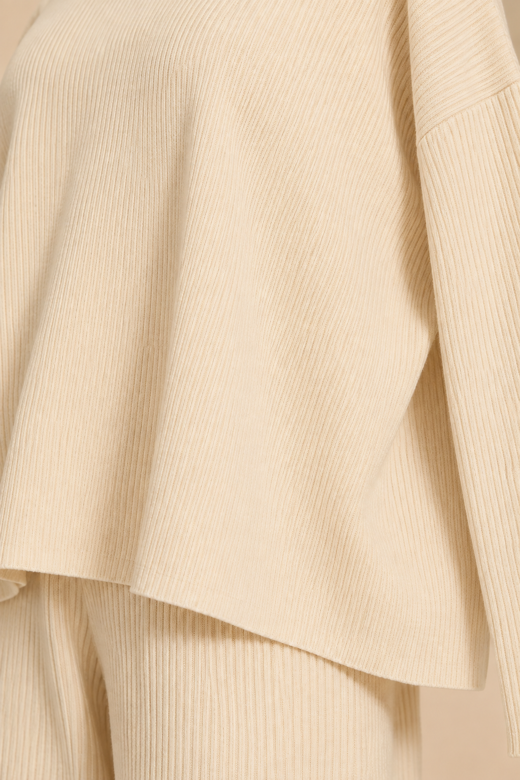 The Ribbed Knit Two-Piece Set