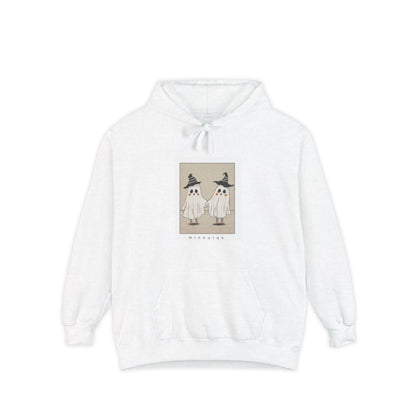 هودي مصبوغ بملابس للجنسين من Ghostly Friends - بلوفر ناعم كاجوال