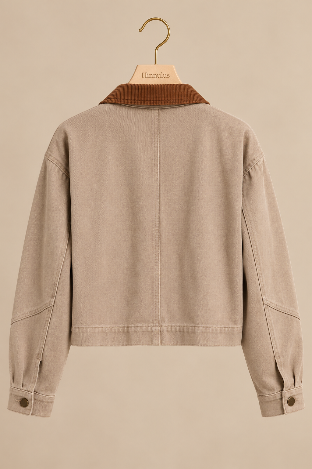 The Cropped Cotton Twill Jacket