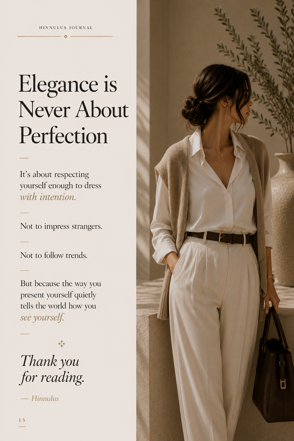 The Art of Dressing Like a Lady | 15 pages