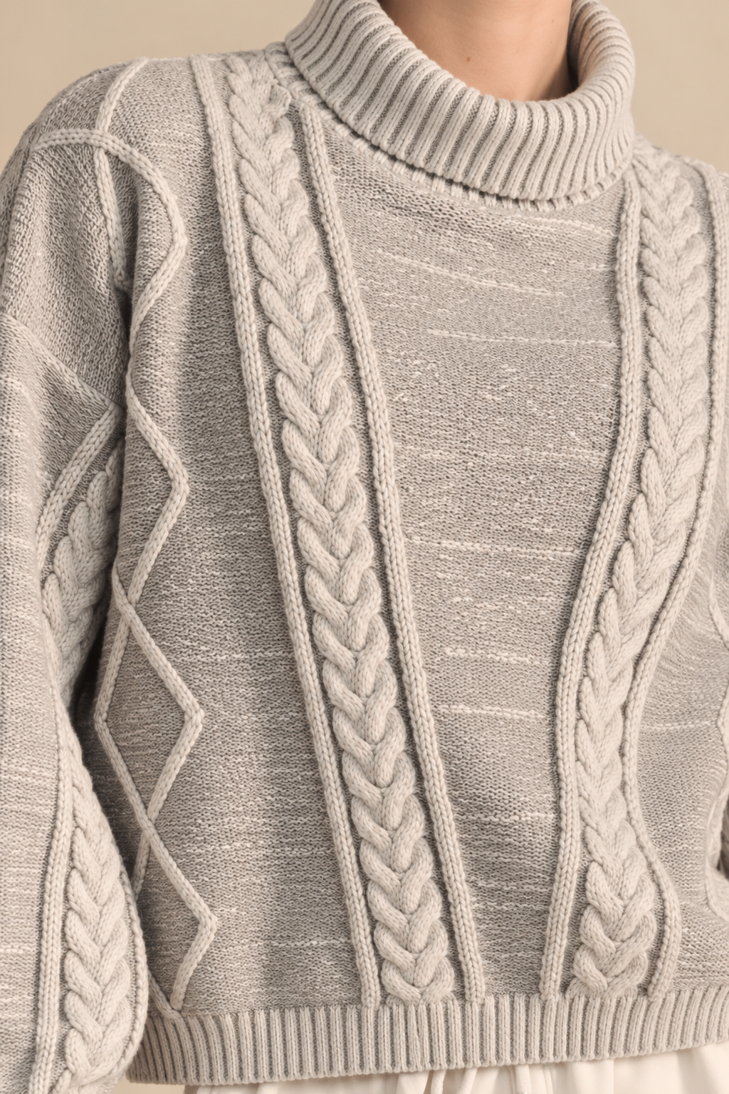 The Aspen Cable Knit Sweater