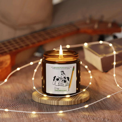 Soy Candle, Teacher's Day Gift - Hinnulus