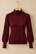 The Blair Sweater | Ribbed Mock Neck Knit