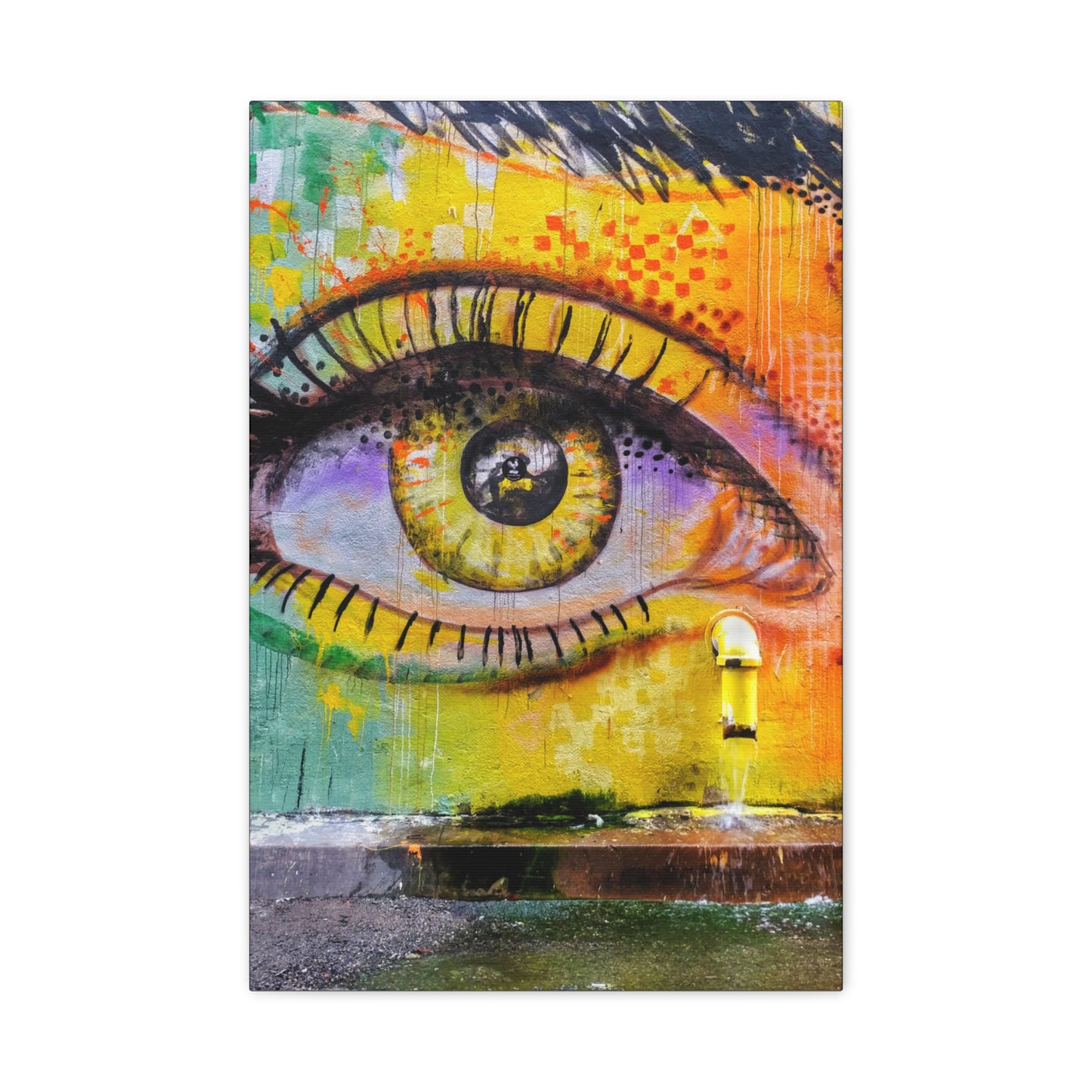 哑光绷框画布 – 1.25英寸边框，高品质艺术画布