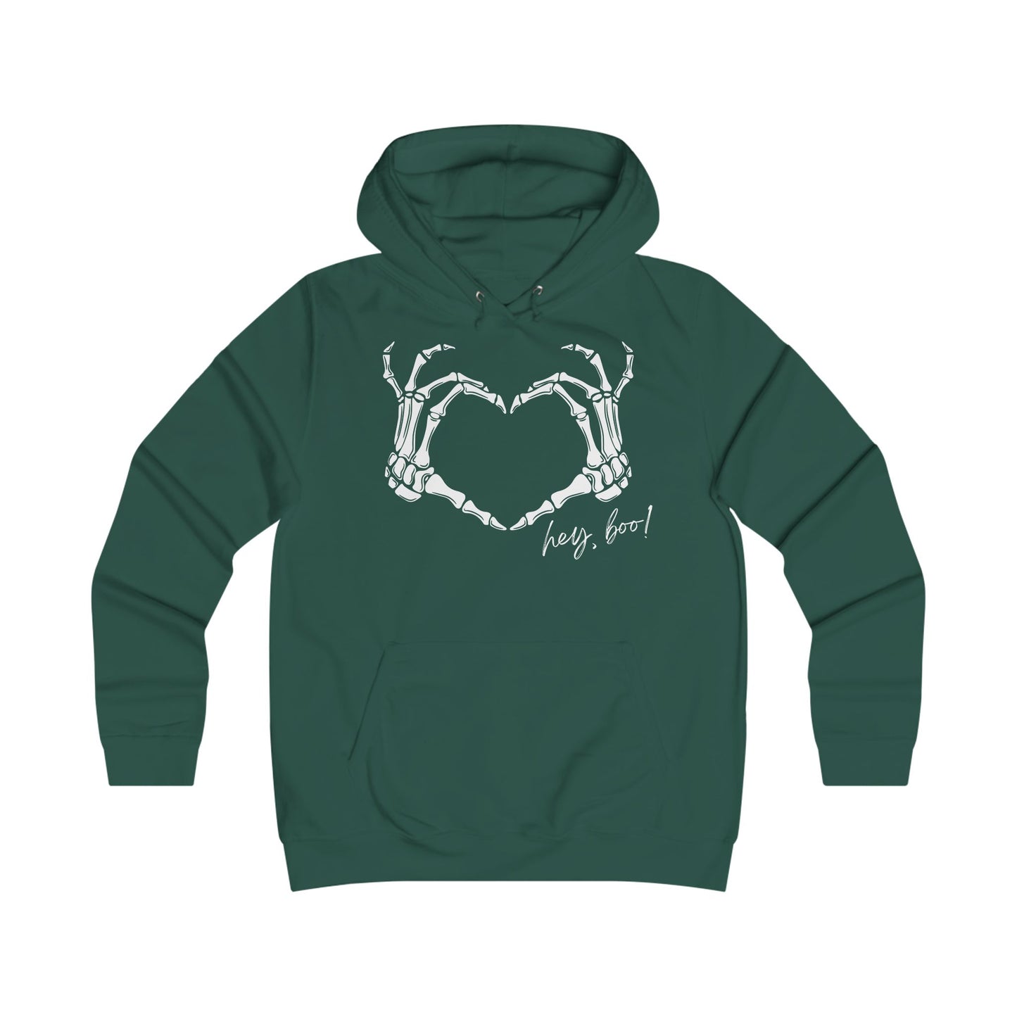 Love Bones Graphic Hoodie for Trendy Girls