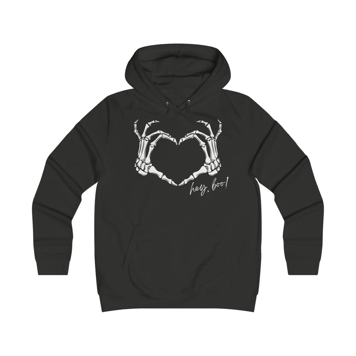 Love Bones Graphic Hoodie for Trendy Girls