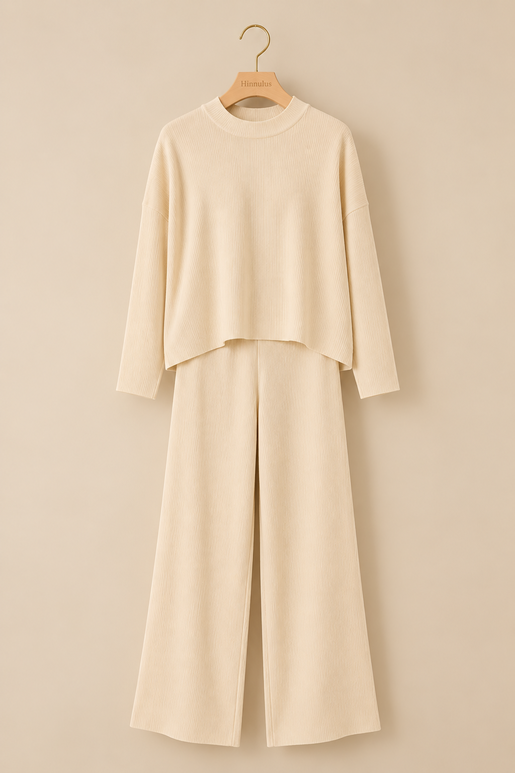 The Ribbed Knit Two-Piece Set