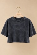 Basic Bae Round Neck Dropped Shoulder Short Sleeve T-Shirt
