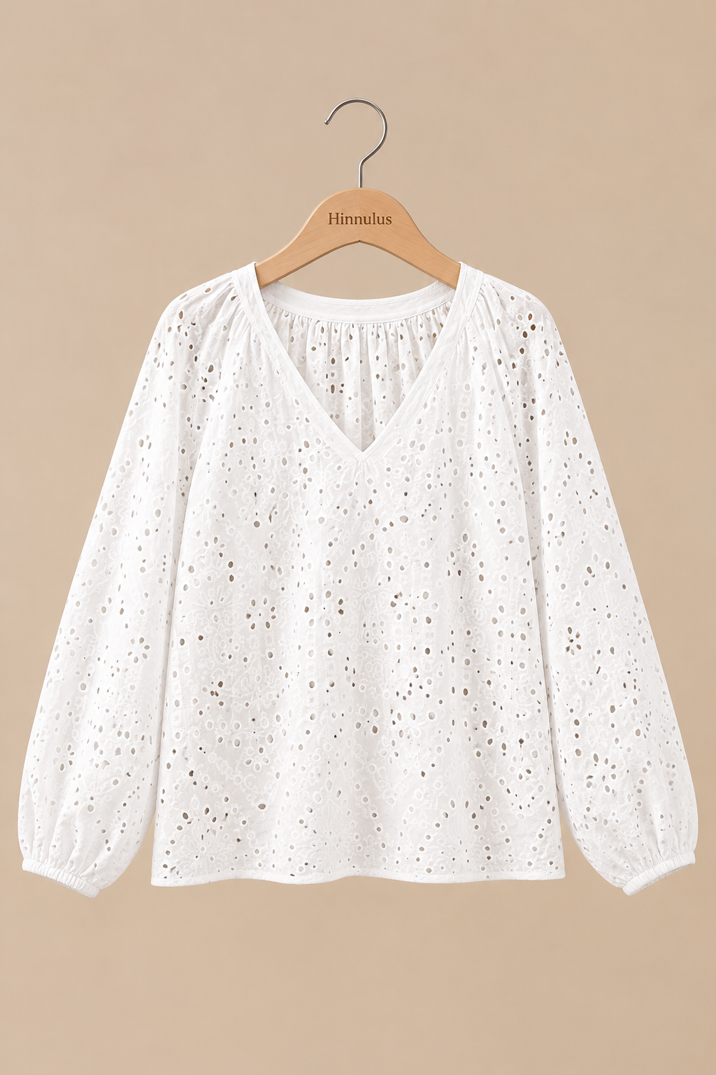 The Elodie Blouse | Cotton Eyelet Elegance