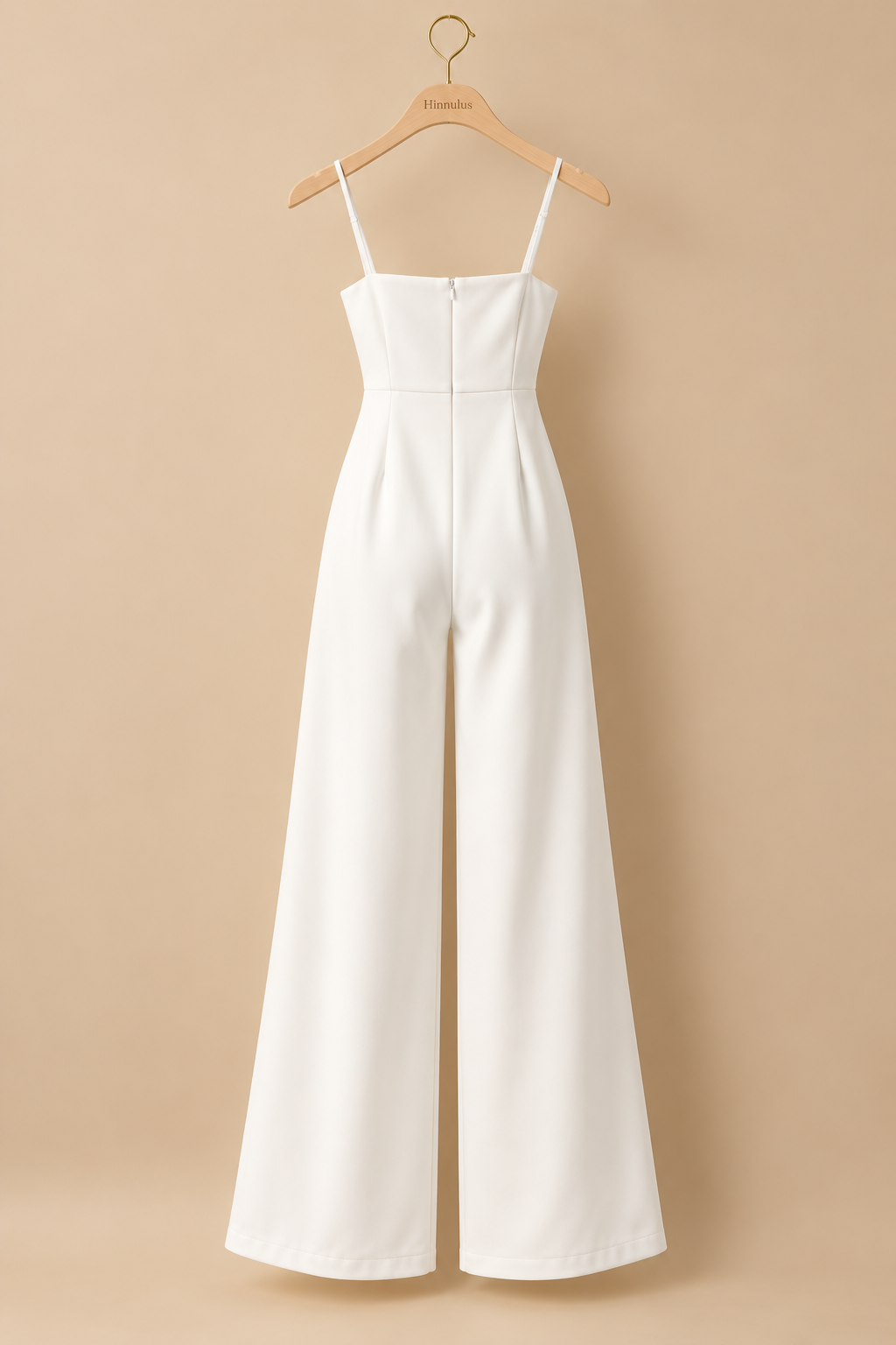 The Elise Contrast Wide-Leg Jumpsuit