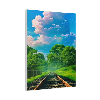 Landscape Canvas Art Print, Inspirational Home Decor, Nature Wall Art, Scenic Poster, Gift for Nature Lovers, Colorful Artwork