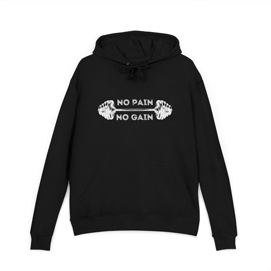 No Pain No Gain Unisex French Terry Hoodie