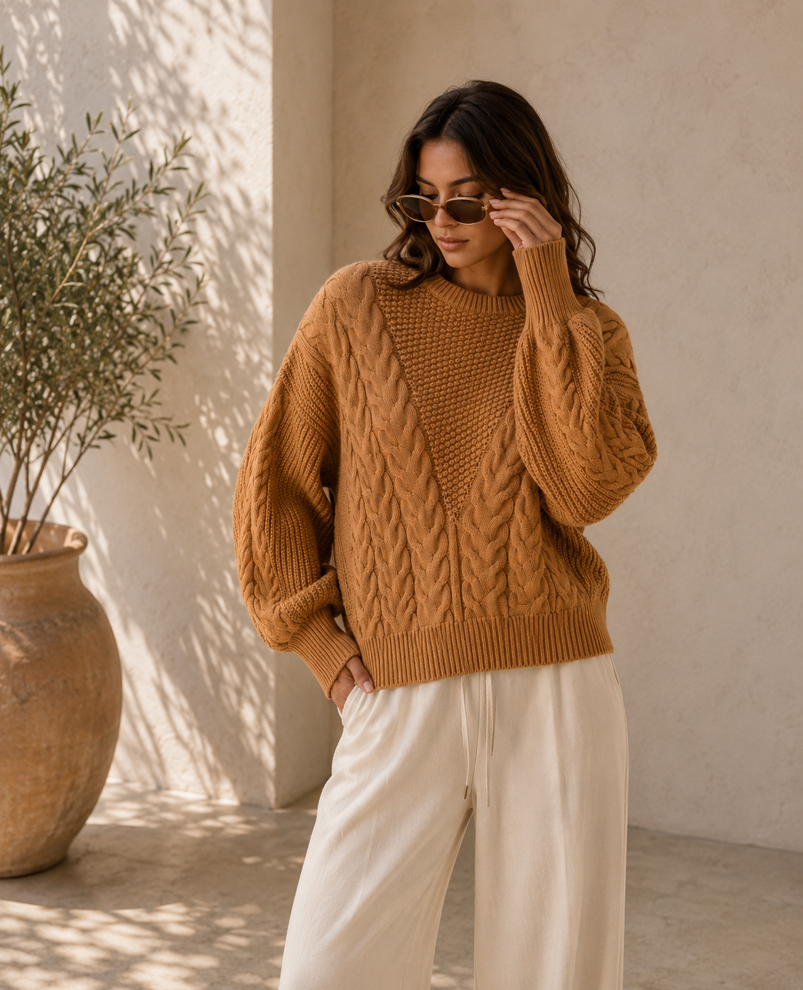 The Hudson Cable Knit