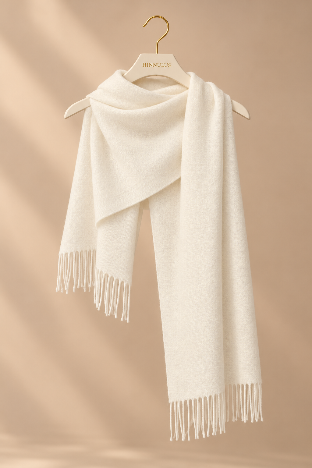 Solid Weave Brushed Alpaca Scarf