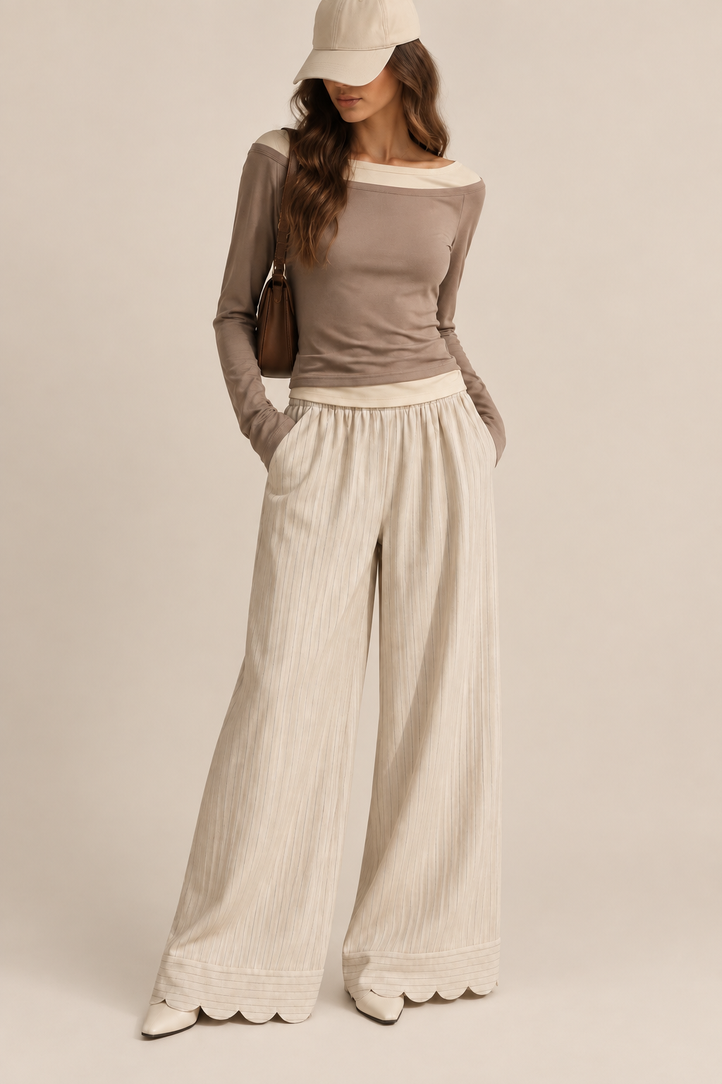 Layered Twofer Long Sleeve Top