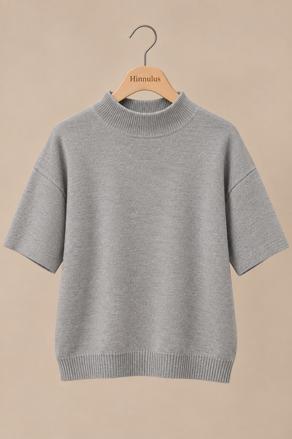 The Noelle Knit Top | Modern Mock Neck