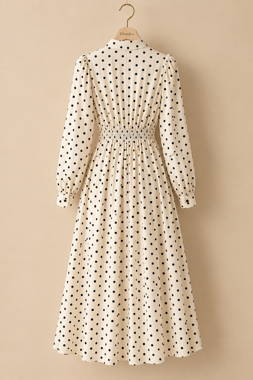 The Isabelle Polka Dot Midi Dress