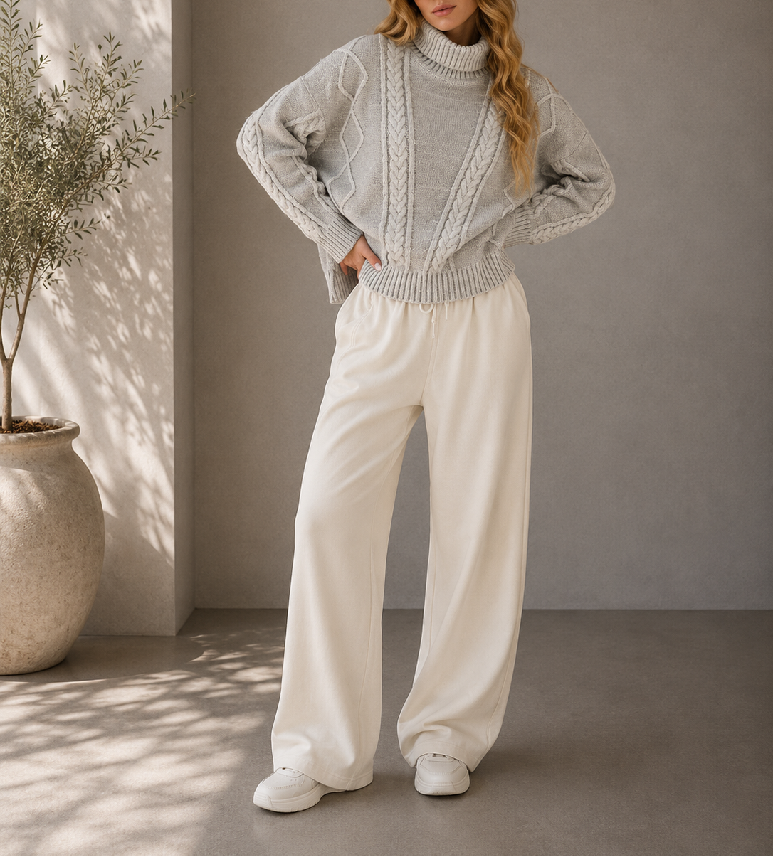 The Aspen Cable Knit Sweater