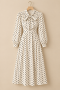 The Isabelle Polka Dot Midi Dress