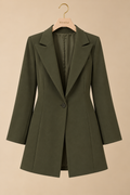 BiBi Single Breasted Peaked Lapel Blazer