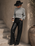 The Blair Sweater | Ribbed Mock Neck Knit