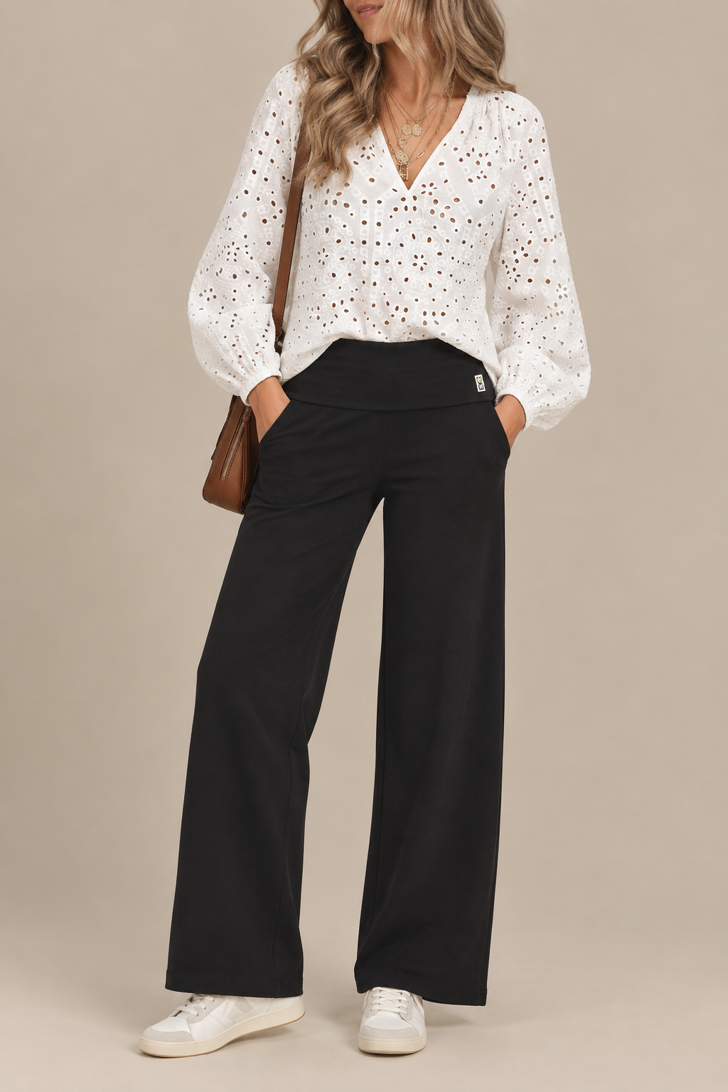The Elodie Blouse | Cotton Eyelet Elegance