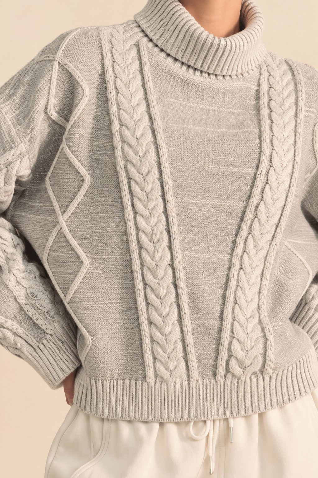 The Aspen Cable Knit Sweater