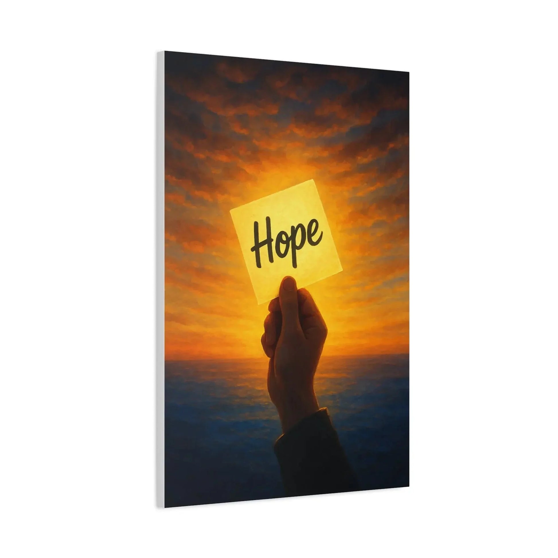 Inspirational Canvas Art Print, Home Decor, Motivational Wall Art, Ideal Gift for Friends, Positive Vibes - Hinnulus