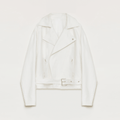 "Modern Past" practical personality linen draped trapezoidal jacket - Hinnulus