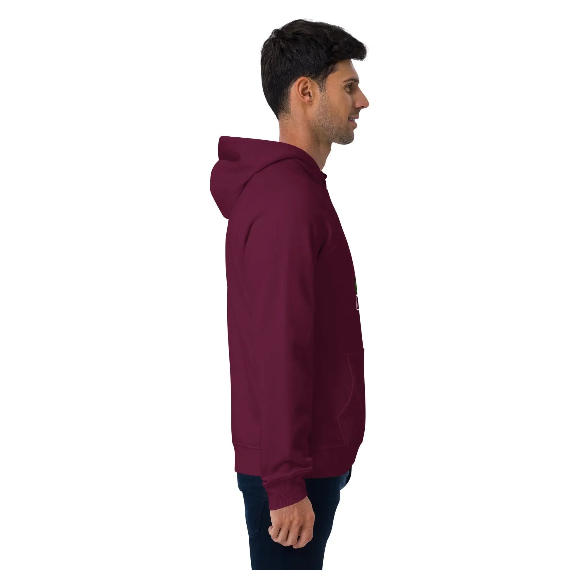 Unisex Eco Raglan Hoodie - Hinnulus