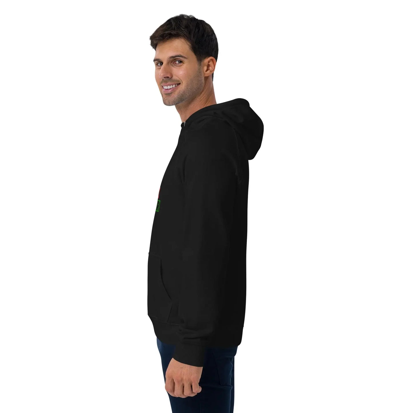 Unisex Eco Raglan Hoodie - Hinnulus