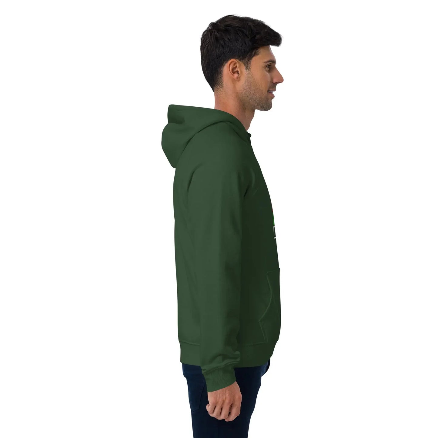 Unisex Eco Raglan Hoodie - Hinnulus