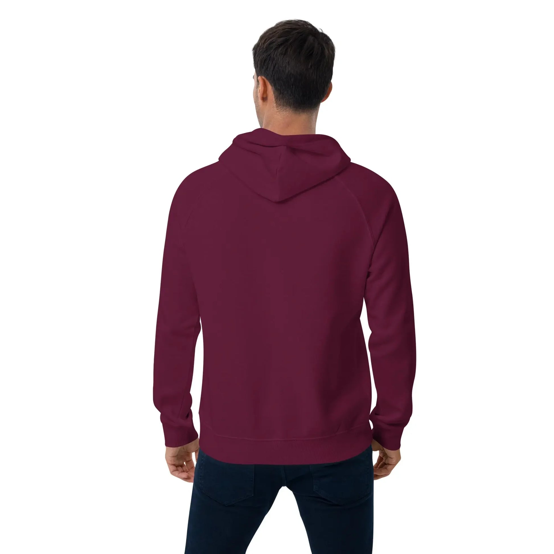 Unisex Eco Raglan Hoodie - Hinnulus