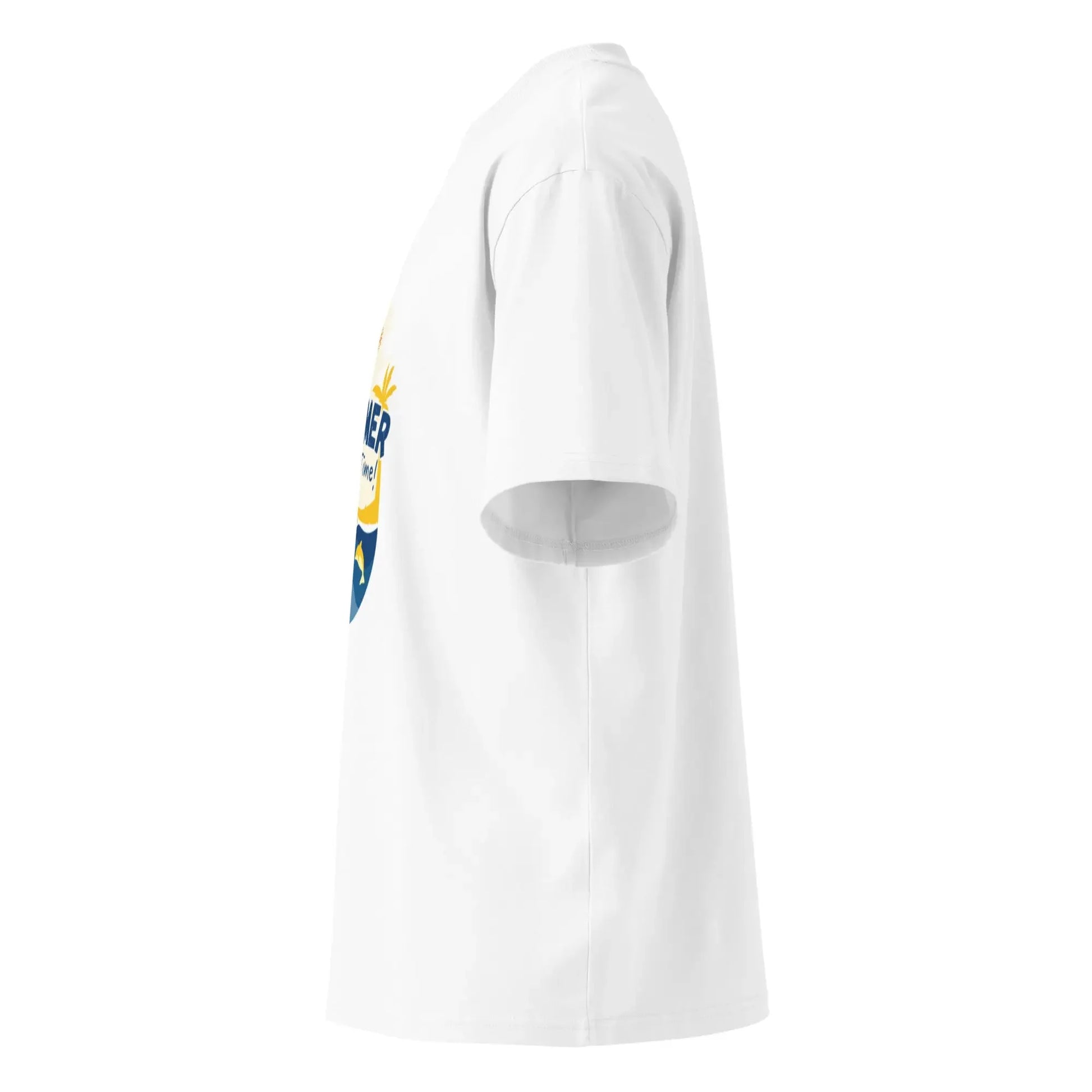 Unisex Organic Oversized High Neck T-Shirt - Hinnulus