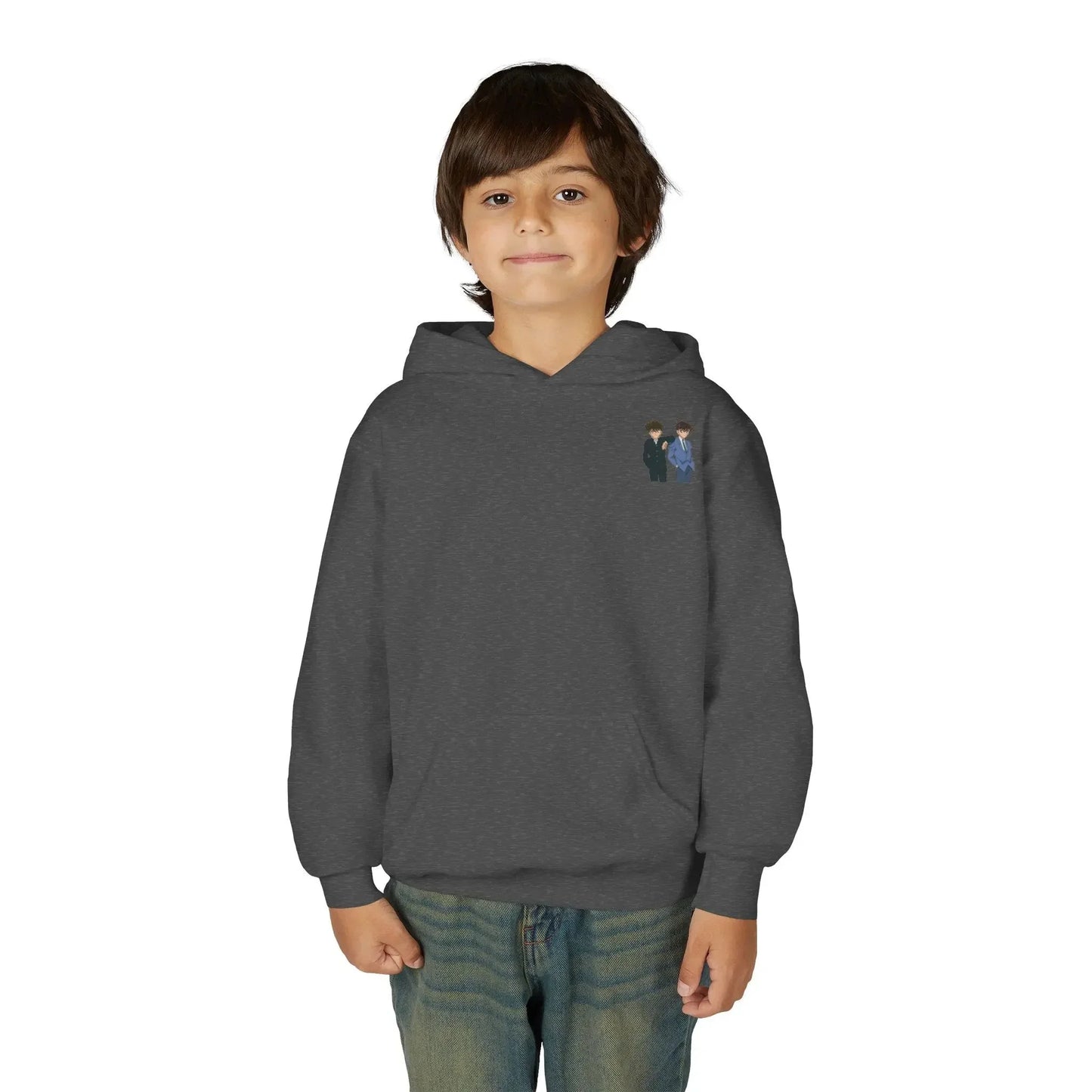 Cozy Youth Hoodie - Heavy Blend Sweatshirt - Hinnulus