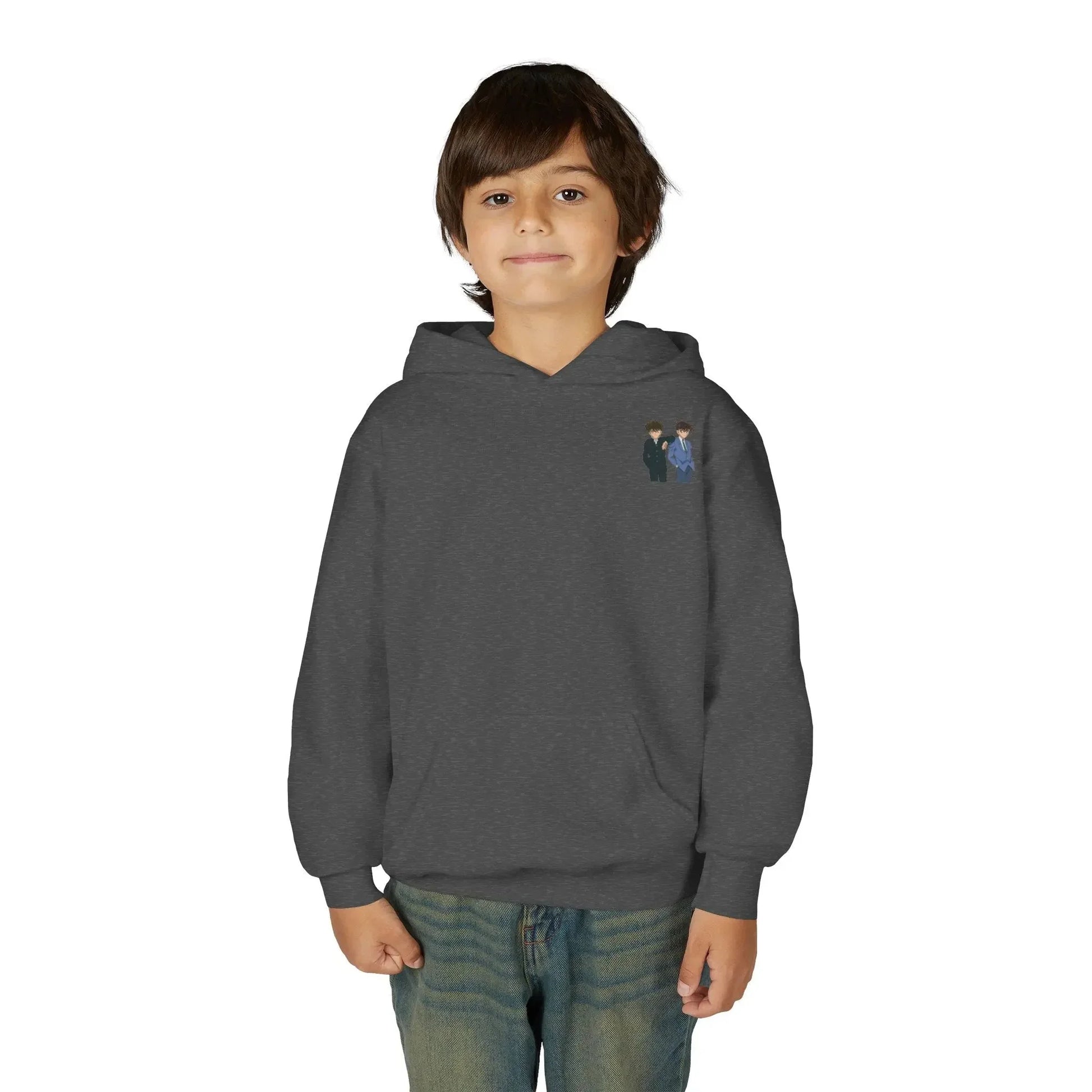 Cozy Youth Hoodie - Heavy Blend Sweatshirt - Hinnulus